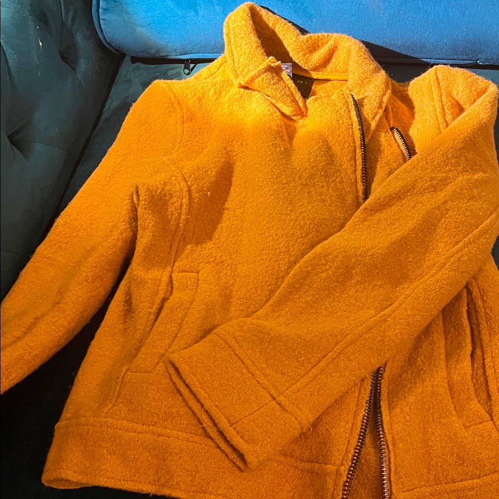 Tahari Mustard Yellow Jacket